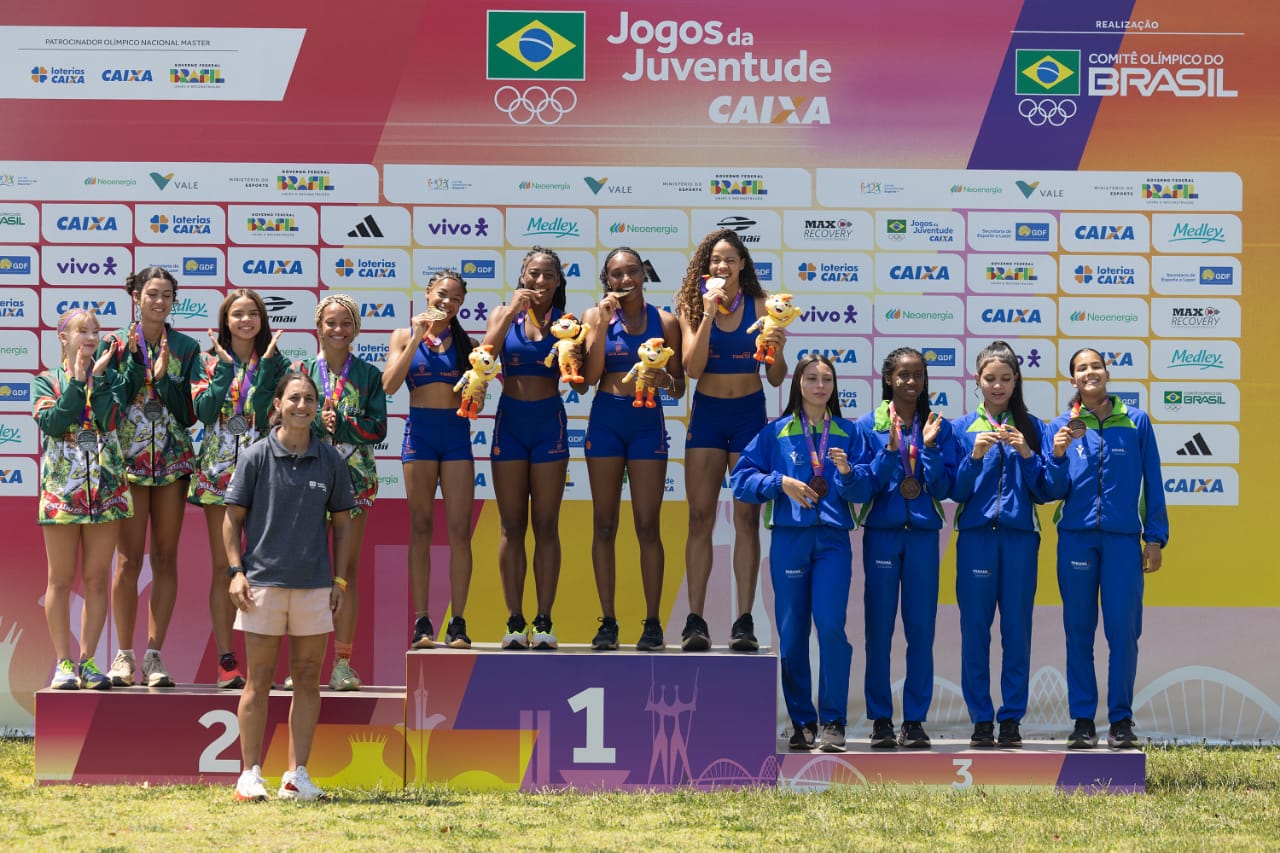 Orgulho Salesiano: Luiza Teixeira conquista quatro medalhas nos Jogos da Juventude 2025